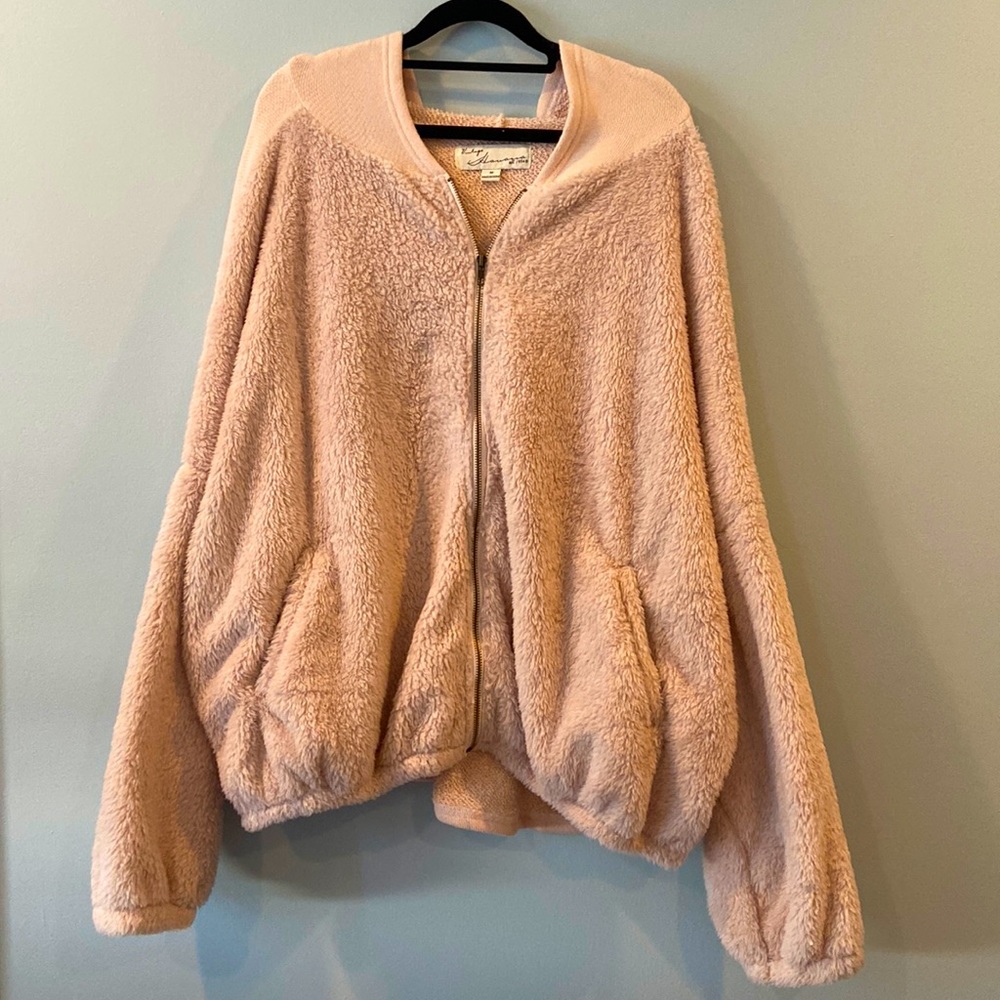 Vintage Havana Teddy Zip Up